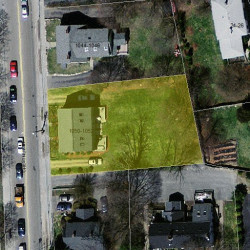 1050 Chestnut St, Newton MA 02464-1124 aerial view