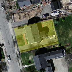 51 High St, Newton MA 02461-1938 aerial view