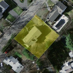 82 Sharpe Rd, Newton MA 02459-3054 aerial view