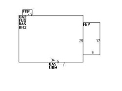 64 Royce Rd, Newton MA 02459-1033 floor plan