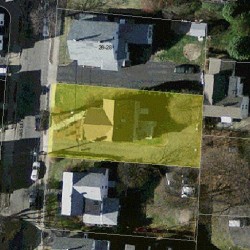30 Jasset St, Newton MA  02458-1003 aerial view