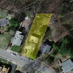 19 Carl St, Newton MA 02461-1905 aerial view