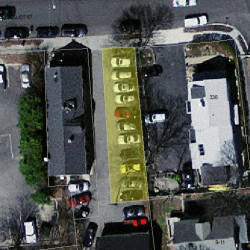 342 Elliot St, Newton MA 02464-1103 aerial view