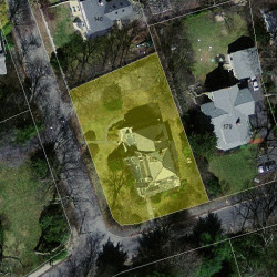 185 Highland Ave, Newton MA 02465-2509 aerial view