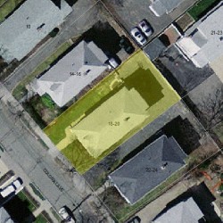 20 Colonial Ave, Newton MA  02460-1215 aerial view