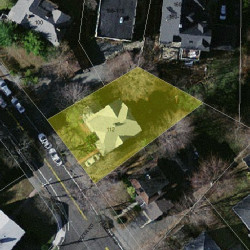 112 Langley Rd, Newton MA 02459-2055 aerial view