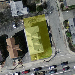 979 Boylston St, Newton MA  02461-1506 aerial view