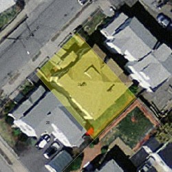 26 Clinton St, Newton MA  02458-1212 aerial view