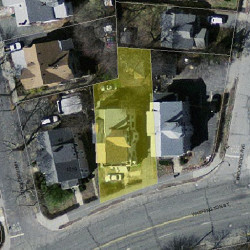 1015 Washington St, Newton MA 02460-1542 aerial view