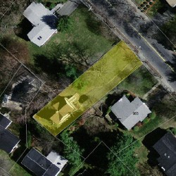 961 Dedham St, Newton MA 02459-3419 aerial view
