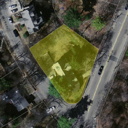 553 Walnut St, Newton MA  02460-2408 aerial view