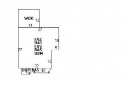 101 Hawthorne Ave, Newton MA 02466-3015 floor plan