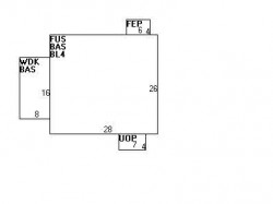 215 Melrose St, Newton MA  02466-1120 floor plan