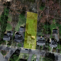 70 Paulson Rd, Newton MA 02468-1028 aerial view