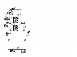 21 Davis St, Newton MA 02465-2442 floor plan