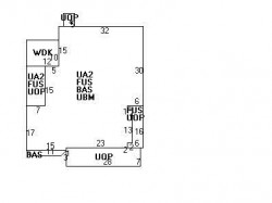60 Grove St, Newton MA  02466-2317 floor plan