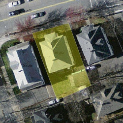 250 Watertown St, Newton MA  02458-1346 aerial view