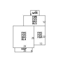 1286 Walnut St, Newton MA 02461-1844 floor plan