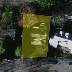 118 Newtonville Ave, Newton MA 02458-1836 aerial view