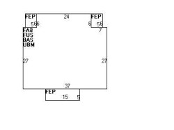 59 Allison St, Newton MA  02458-1044 floor plan