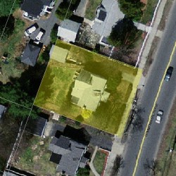 1878 Commonwealth Ave, Newton MA  02466-2408 aerial view
