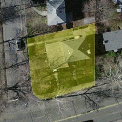 475 Washington St, Newton MA 02458-1450 aerial view