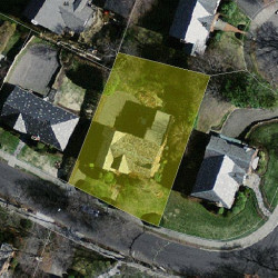 90 Mandalay Rd, Newton MA 02459-1337 aerial view
