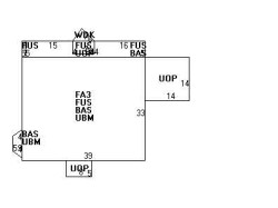 306 Franklin St, Newton MA 02458-2301 floor plan