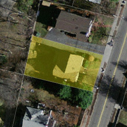 71 Waverley Ave, Newton MA 02458-2102 aerial view