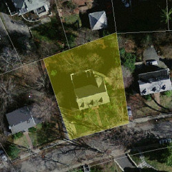 51 Shornecliffe Rd, Newton MA 02458-2437 aerial view