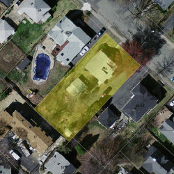 54 Broadway Ter, Newton MA  02460-1404 aerial view