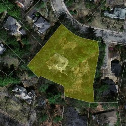 177 Collins Rd, Newton MA 02468-2237 aerial view