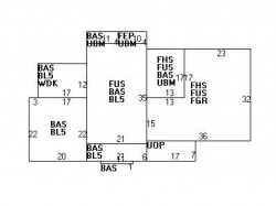47 Studio Rd, Newton MA 02466-2808 floor plan