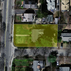 390 Waltham St, Newton MA 02465-1935 aerial view