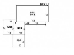 446 Brookline St, Newton MA 02459-3146 floor plan