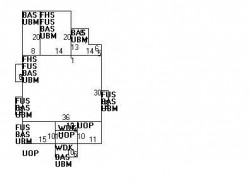 156 Park St, Newton MA  02458-2043 floor plan