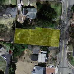 733 Chestnut St, Newton MA 02468-2020 aerial view