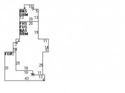 83 Walker St, Newton MA 02460-1519 floor plan