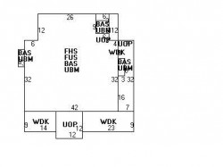 511 Watertown St, Newton MA  02460-1452 floor plan