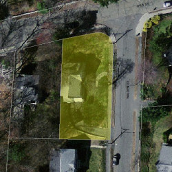 7 Walden St, Newton MA 02460-1824 aerial view