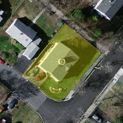 106 Spiers Rd, Newton MA 02459-3700 aerial view