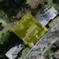 108 Rosalie Rd, Newton MA 02459-3153 aerial view