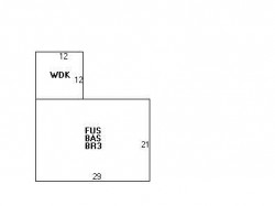 44 Oakmont Rd, Newton MA  02459-2531 floor plan