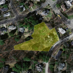 15 Bracebridge Rd, Newton MA 02459-1728 aerial view