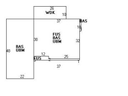 16 Bristol Rd, Newton MA 02465-2903 floor plan