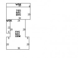 134 Cornell St, Newton MA 02462-1323 floor plan