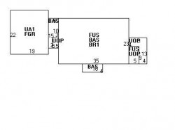 66 Langdon St, Newton MA 02458-1845 floor plan