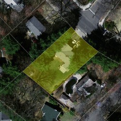 302 Woodward St, Newton MA 02468-2034 aerial view