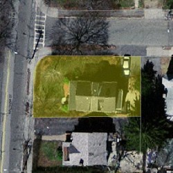 380 Waltham St, Newton MA 02465-1935 aerial view