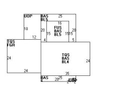 70 Arnold Rd, Newton MA 02459-3136 floor plan